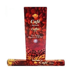 caja incienso en varita cafÉ (6 paquetes)
