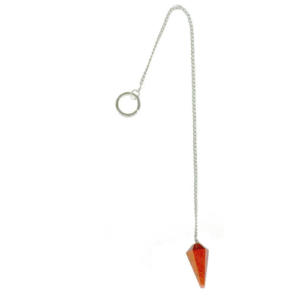 pendulos piedra jaspe rojo