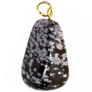 piedra signo colgar capricornio obsidiana nevada