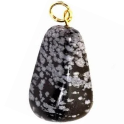 piedra signo colgar capricornio obsidiana nevada