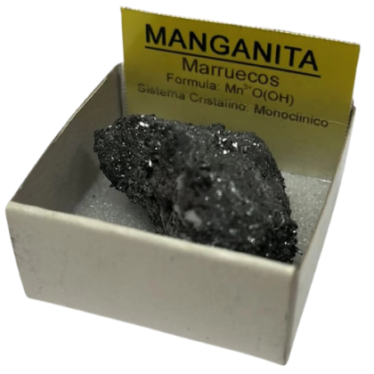 piedra en bruto, natural manganita