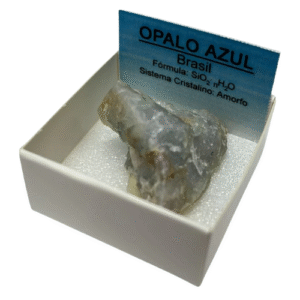 piedra en bruto, natural opalo azul