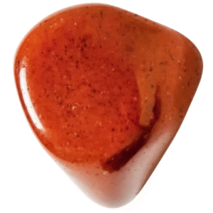 piedra rodada, pulida jaspe rojo