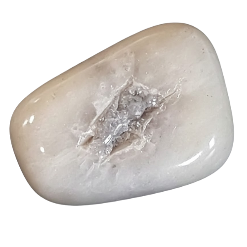 piedra rodada, pulida cuarzo ahumado