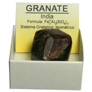 piedra en bruto, natural granate