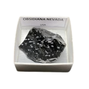 piedra en bruto, natural obsidiana nevada