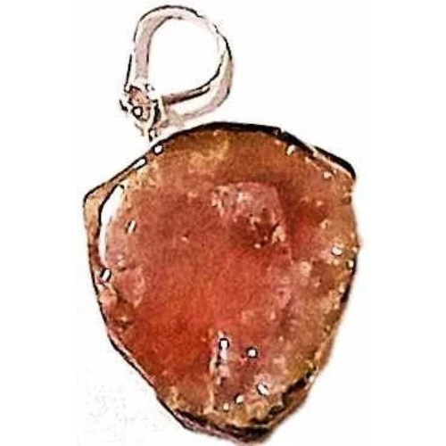 piedra turmalina sandía plata