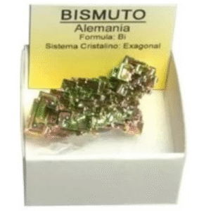 piedra en bruto, natural bismuto la piedra de las 7 potencias