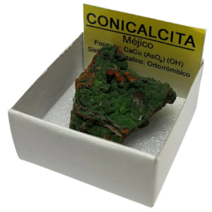 piedra en bruto, natural conicalcita