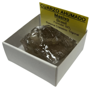 piedra en bruto, natural cuarzo ahumado