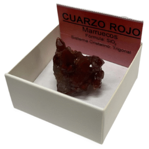 piedra en bruto, natural cuarzo rojo