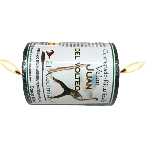 velon del juan volteo mini negro (doble mecha) 8x 6 cm velon del juan volteo mini negro (doble mecha) 8x 6 cm