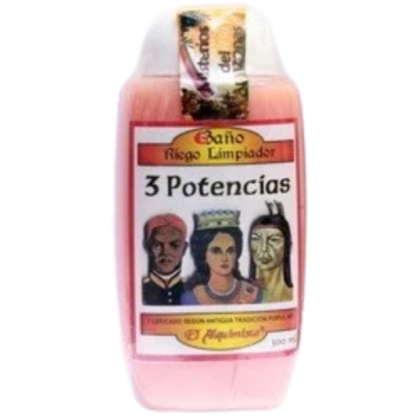 gel de baÑo 3 potencias (riego limpiador, despojo) da fuerza