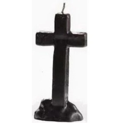 velas cruz negra