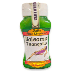 balsamo tranquilo, gel de baño riego limpiador, despojo) 340 ml.