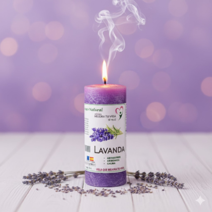 velÓn de lavanda