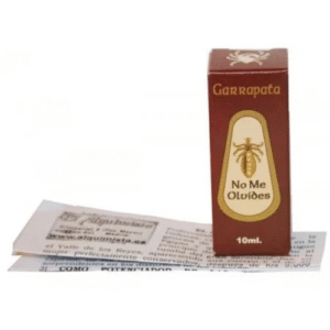 esencia concentrada en caja garrapata ( no me olvides) con semilla