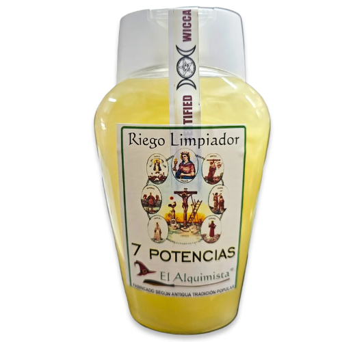 gel de baÑo 7 potencias o 7 poderes (riego limpiador, despojo) da fortaleza