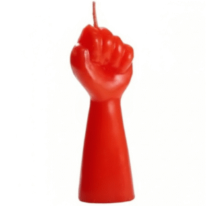 vela puÑo rojo