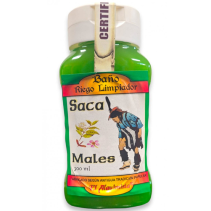 gel de baño baÑo saca males ( riego limpiador, despojo)