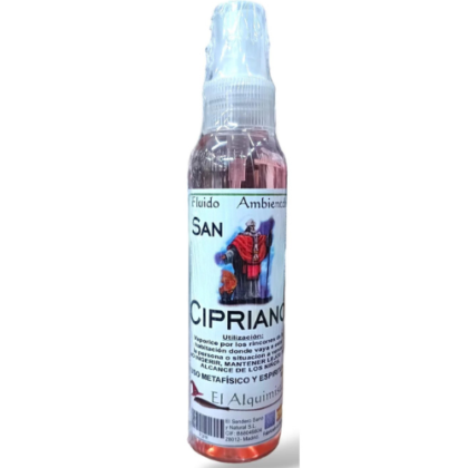 fluido ambientador san cipriano, corta y protege de brujiría.
