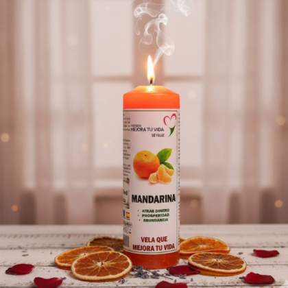 velÓn de mandarina
