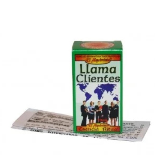 esencia concentrada en caja llama clientes