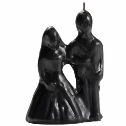 velas parejita negra