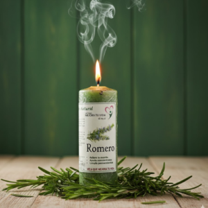 velÓn de romero con hierbas y aceite