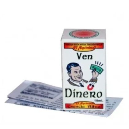 esencia concentrada en caja ven dinero