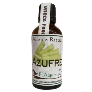 aceite azufre ritualizado