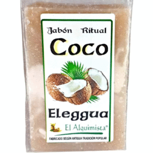 jabon coco hecho a mano 100g.