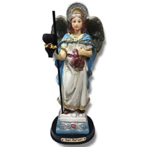 san rafael arcangel 15 cm eco resina