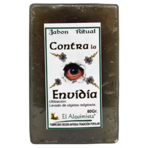 jabon contra la envidia hecho a mano con hierbas 100g.