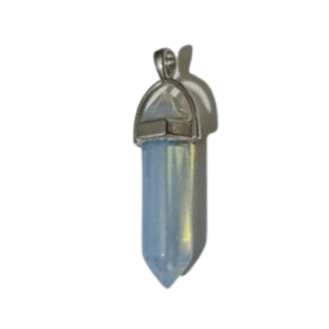 punta opalina colgar opalo de agua u opalita