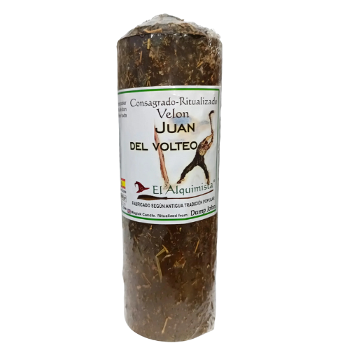 velon juan del volteo con hierbas y aceite de 17 cm x 6 cm velon juan del volteo con hierbas y aceite de 17 cm x 6 cm