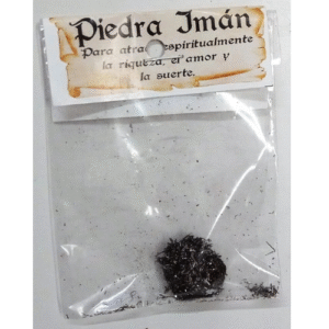 piedra iman ( atrae la suerte)