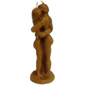 vela pareja entrelazada dorada