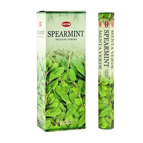 caja incienso en varita menta x 6 paquetes