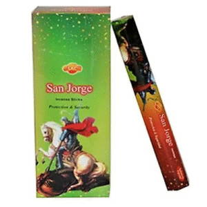 caja incienso en varita san jorge x 6 paquetes