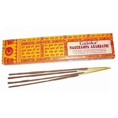 incienso en varita goloka nagchampa15gm incienso en varita goloka nagchampa15gm