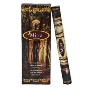 caja incienso en varita mirra x 20 varillas
