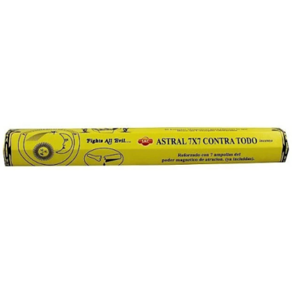 incienso en varita astral 7 x 7 . x 20 unidades