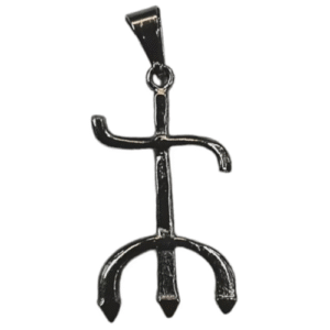 Inicio ferramento tridente pomba gira colgar 3 cm (brasil)