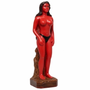 figura pomba gira en escayola 20 cm.