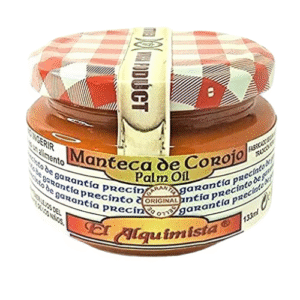 manteca de corojo pequeño 133ml. original de nigeria