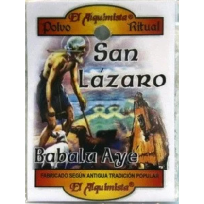 polvo san lazaro (ofrendas para la salud)