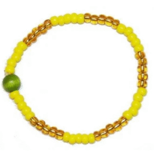 pulseras ochun (ritualizada)