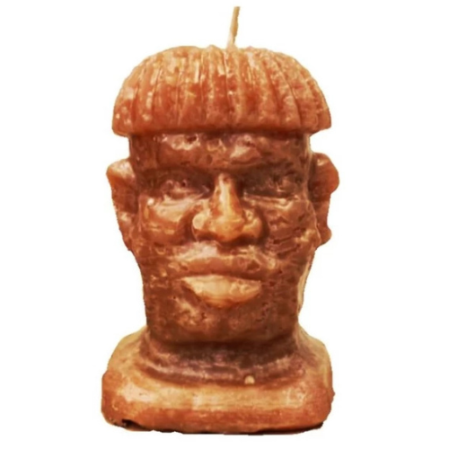 vela eleggua (carne) cabeza