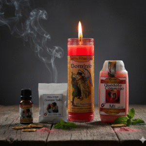 kit completo ritual dominio